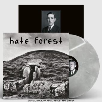 HATE FOREST Dead But Dreaming LP WHITE MARBLE (Extended Edition) , PRE-ORDER [VINYL 12"]